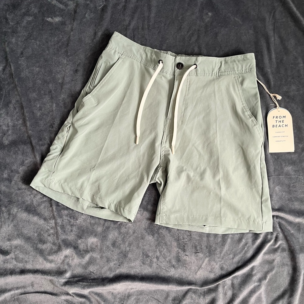 NWT Trunks Light Green Shorts